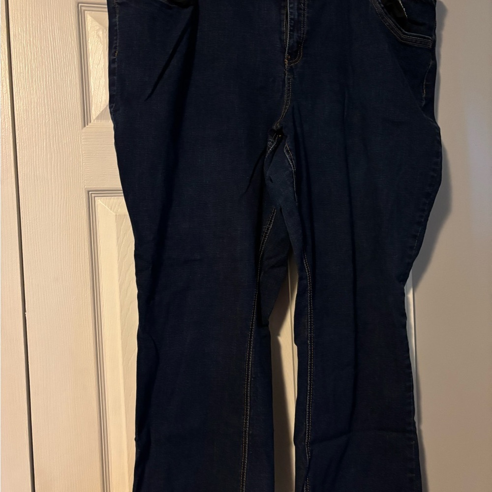Cato Women's Boot Cut Jeans - Dark Blue